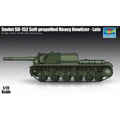 Soviet SU-152 Self-propelled Heavy Howitzer - Late- 1:72e - Trumpeter