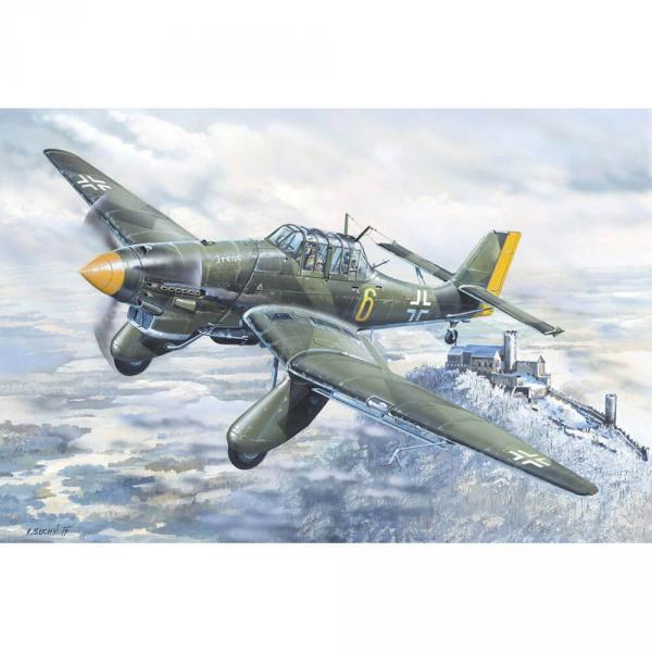 Maquette avion : Junkers Ju-87A Stuka  - Trumpeter-TR02420