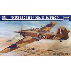 Maquette avion : Hawker Hurricane IID Trop 