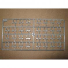 Accessories for Model tank: Track links for T-72 tank 