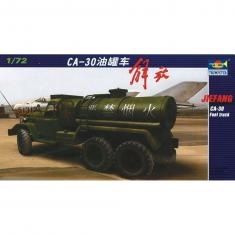 Maquette véhicule militaire : Camion citerne Jiefang CA-30 