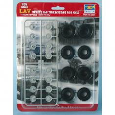 Zubehör für Militärmodell: LAV Serie 8x8 Reifen 325/85/R16 XML Reifen 