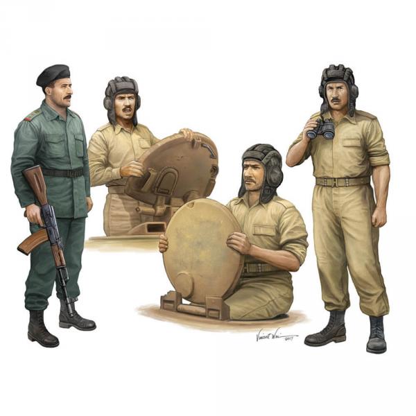 Iraqi Tank Crew - 1:35e - Trumpeter - Trumpeter-TR00439