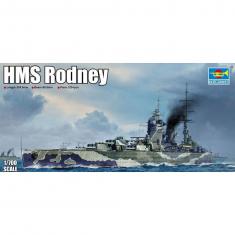 Maqueta de barco: HMS Rodney 