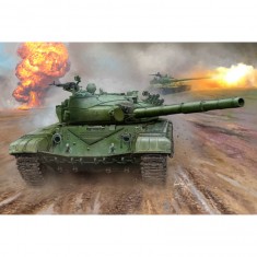 Maqueta de tanque: tanque ruso T-72B MBT