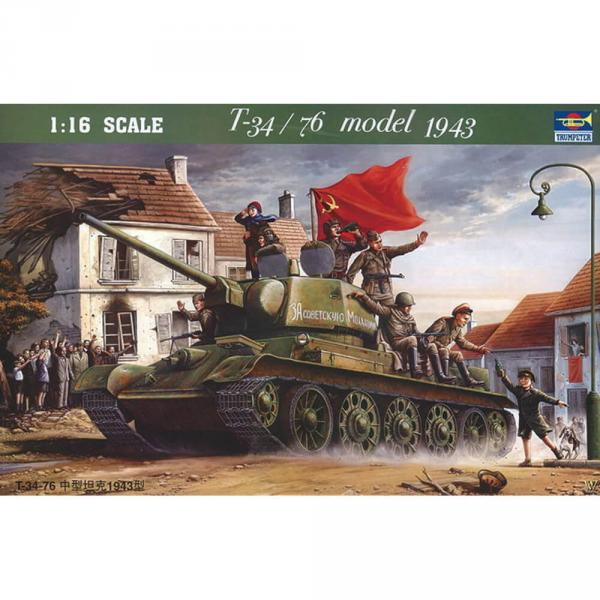 T-34/76 1943 - 1:16e - Trumpeter - Trumpeter-TR00903