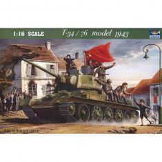 Maqueta de tanque: T-34/76 1943 