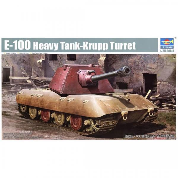 E-100 Heavy Tank -Krupp Turret - 1:35e - Trumpeter - 9543