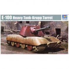 E-100 Heavy Tank -Krupp Turret - 1:35e - Trumpeter