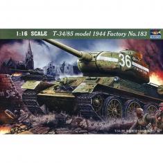 Maquette char : T-34/85 1944 Baunummer 183 