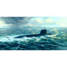 Maqueta de submarino: submarino de ataque de clase Soryu japonés