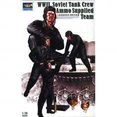 Soviet Tank Crew Ammo Suppl.Team WWII- 1:35e - Trumpeter