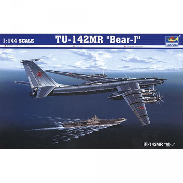 Flugzeugmodell: TU142MR Bear-J  - Trumpeter-TR03905