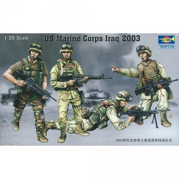 US Marine Corps Irak 2003 - 1:35e - Trumpeter - Trumpeter-TR00407