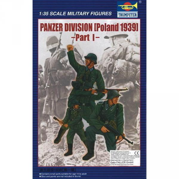 Figurines militaires : Division Panzer Pologne 1939 (Partie I) - Trumpeter-TR00402