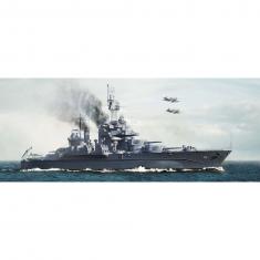 Ship model: USS Maryland BB-46 1945 