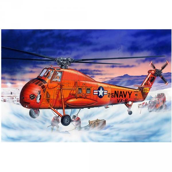 Modelo de helicóptero : UH-34D Seahorse - Trumpeter-02886
