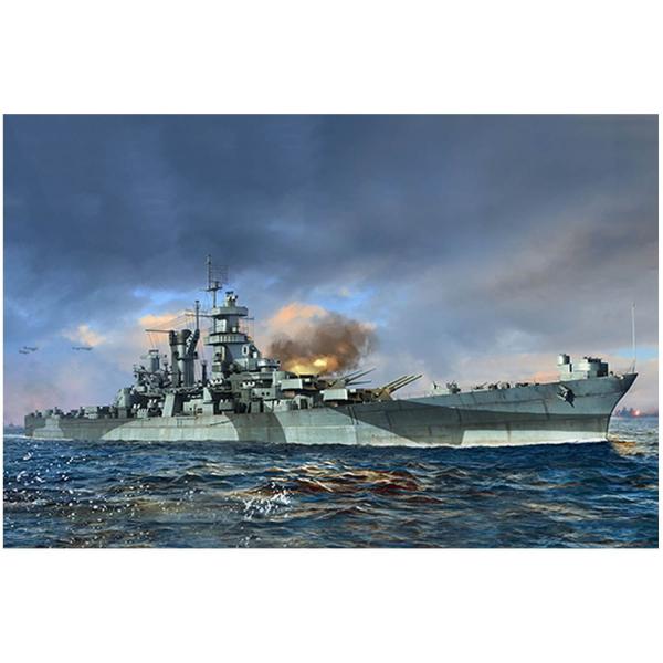 Maquette bateau : USS Alaska CB-1 - Trumpeter-06738
