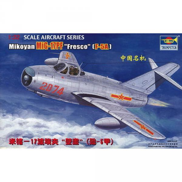 Maquette avion : MiG-17 PF Fresco  - Trumpeter-TR02206