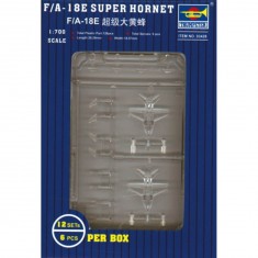 Maquettes avions : Set 12 mini avions F/A-18E Super Hornet