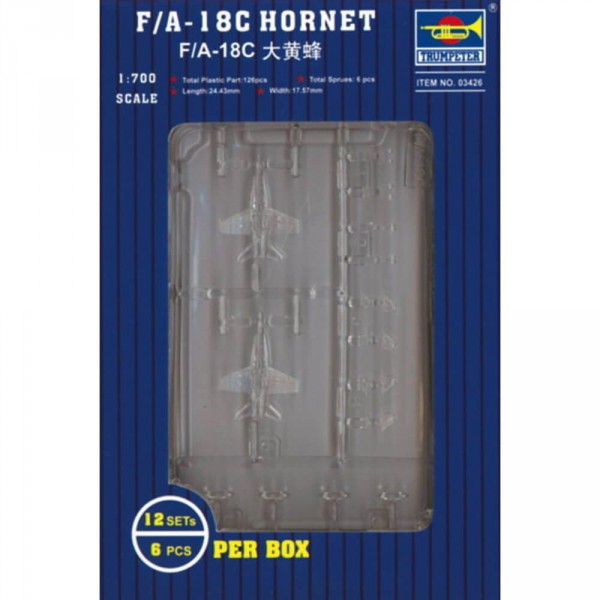 F/A-18C Hornet - 1:700e - Trumpeter - Trumpeter-TR03426