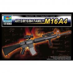 Accesorio militar: arma M16A4 de la familia AR15 / M16 / M4