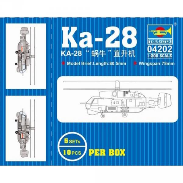 Maquette avion : KA-28  - Trumpeter-TR04202