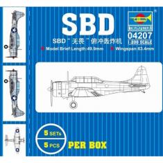 Aircraft model: SBD 