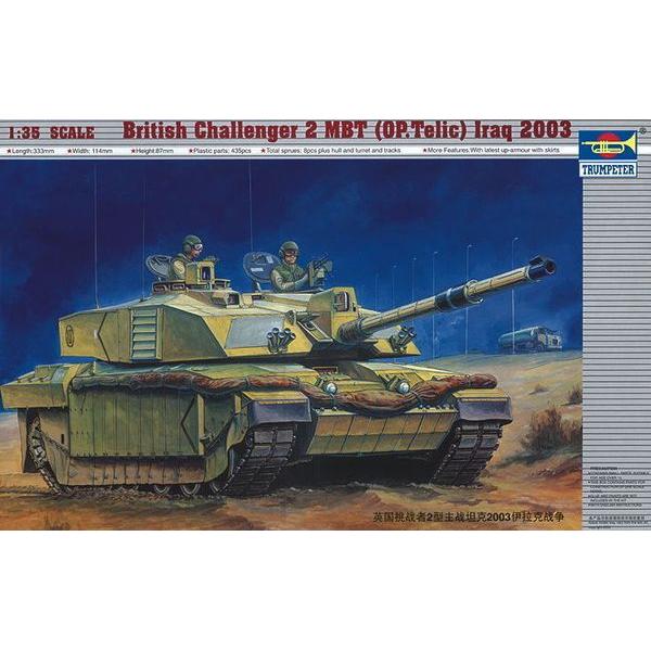 Challenger II Operation Telic, Irak 2003 - 1:35e - Trumpeter - 323