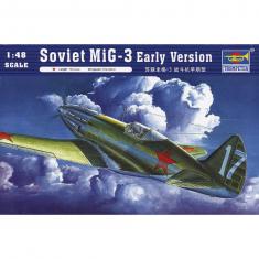 Flugzeugmodell: Sowjetische MiG-3 Early Version 