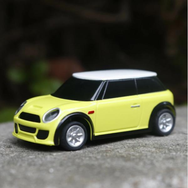 Mini Micro Rally 1/76 Vert Fluo Seule - TB-C10-CAR