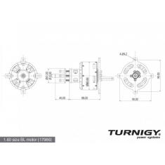 Moteur Outrunner Brushless Turnigy RotoMax 1.60 (26cc)