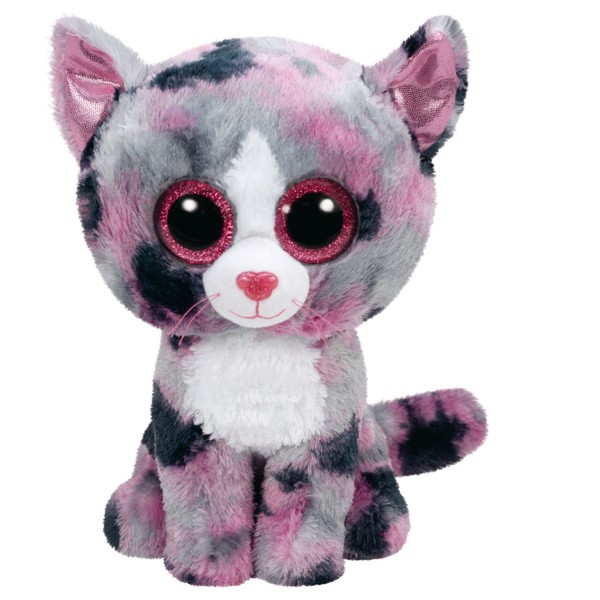 Peluche Beanie Boo's Small : Lindi le Chat - BeanieBoos-TY37172