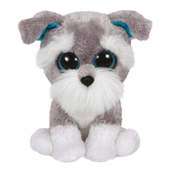 Peluche Beanie Boo's Small : Whiskers le Chien - BeanieBoos-TY36150