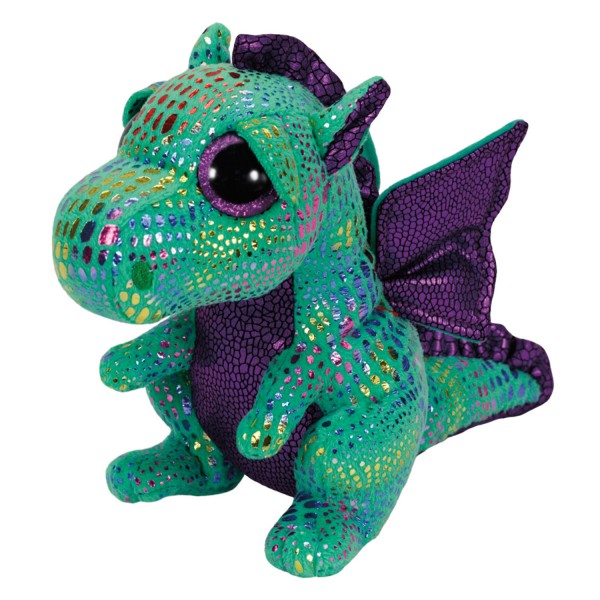 Peluche TY Beanie Boo's Small : Cinder le dragon - BeanieBoos-TY36186