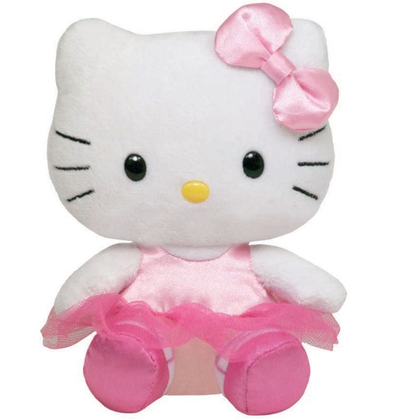 Peluche TY Hello Kitty Small : Ballerine - BeanieBoos-TY40888