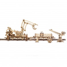 Maquette en bois : Manipulateur de Rails, Modèle mécanique