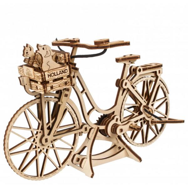 Puzzle 3D en bois : Bicyclette hollandaise - Ugears-8412206