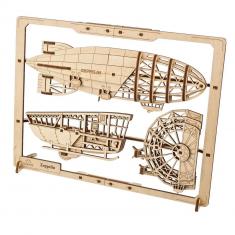 Maquette en bois : Zeppelin