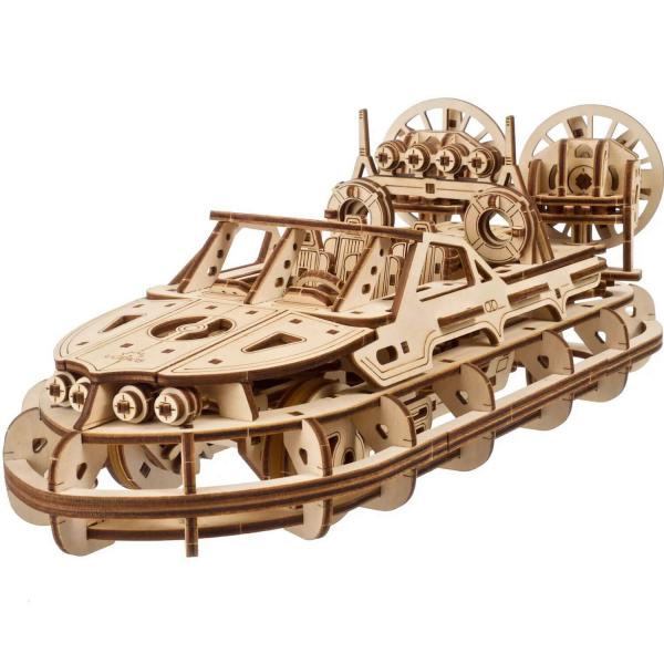 Wooden model: Rescue hovercraft - Ugears-8412190