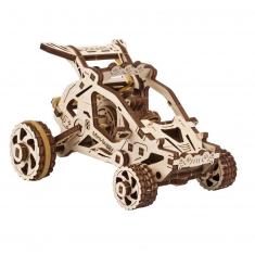 Maquette en bois : Buggy du désert