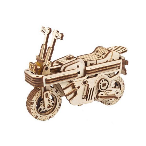 Maquette en bois : Scooter pliant moto compact - Ugears-8412136