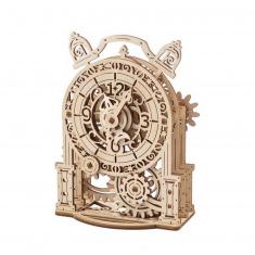 Wooden model: Vintage alarm clock