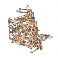 Maquette en bois : Circuit à billes palan à étage