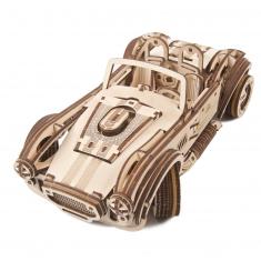 Wooden model car: Drift Cobra Racing Car