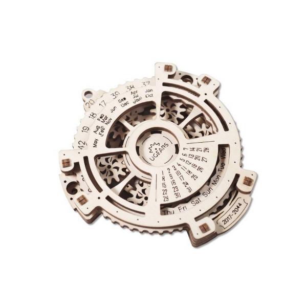 3D-Puzzle aus Holz: Mecha-Kalender 2.0 - Ugears - 8412185
