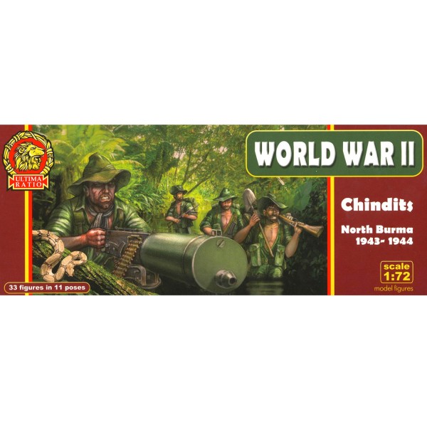 Figurines 2ème Guerre Mondiale : Chindits, North Burma 1943-1944 - Ultima-UR006