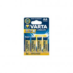Batterie Varta Alkaline Mignon AA Longlife Blister (4-Pack) 04106 110 414