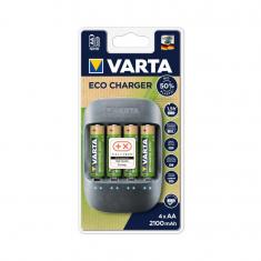 Varta Universal Ladegerät Eco Akku NiMH inkl. 4x AA 2100mAh 57680 101 451