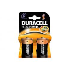 Pack de 2 piles Duracell Plus Power MN1300/LR20 Mono D